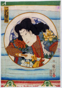 豊原国周「綱手 沢村田の助」