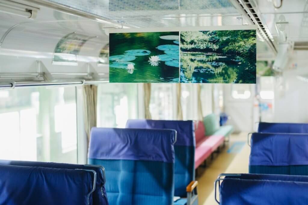 日本 「莫內列車」 通勤感受印象派花園