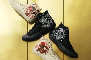 Converse 日本 限定 國寶風神雷神穿上街