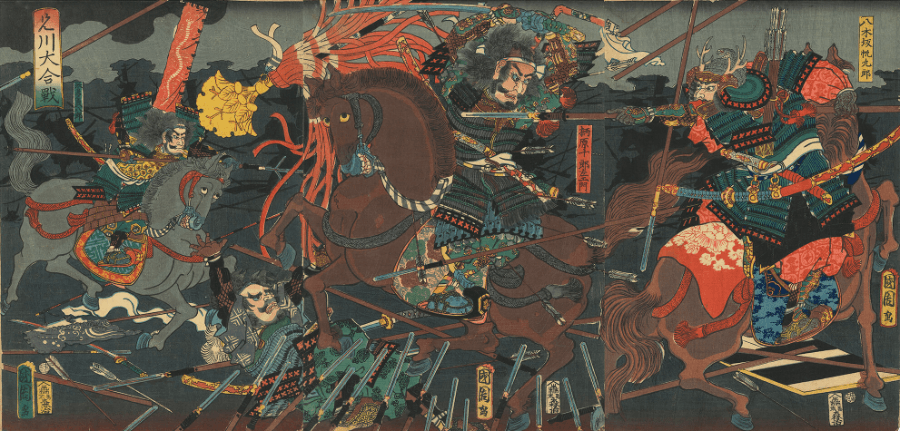 日文翻譯 x 從戰場到風景：浮世繪中的馬與戰場英姿